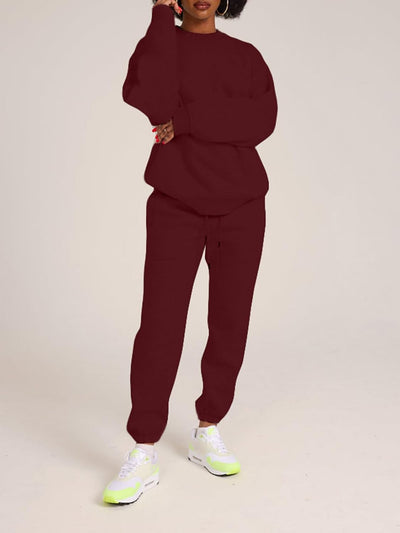 Sweatsuits for Women Set 2 Piece Jogging Suit Long Sleeve Pullover Sweatshirts Sweatpants Tracksuit Casual Outfits