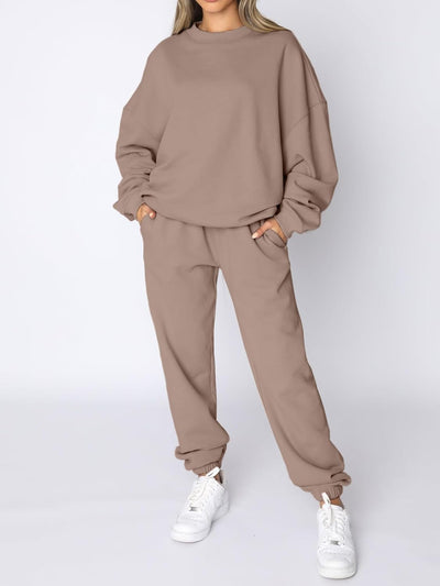 Sweatsuits for Women Set 2 Piece Jogging Suit Long Sleeve Pullover Sweatshirts Sweatpants Tracksuit Casual Outfits