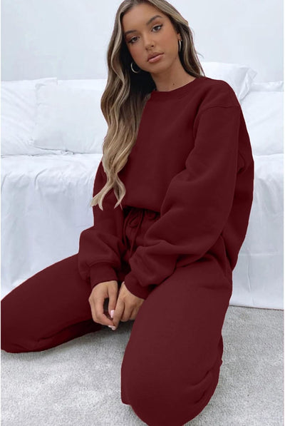 Sweatsuits for Women Set 2 Piece Jogging Suit Long Sleeve Pullover Sweatshirts Sweatpants Tracksuit Casual Outfits