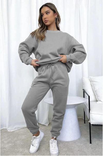 Sweatsuits for Women Set 2 Piece Jogging Suit Long Sleeve Pullover Sweatshirts Sweatpants Tracksuit Casual Outfits