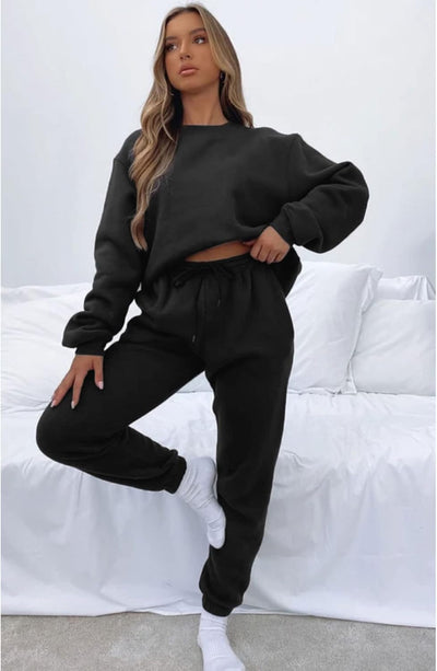 Sweatsuits for Women Set 2 Piece Jogging Suit Long Sleeve Pullover Sweatshirts Sweatpants Tracksuit Casual Outfits