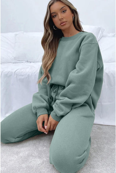 Sweatsuits for Women Set 2 Piece Jogging Suit Long Sleeve Pullover Sweatshirts Sweatpants Tracksuit Casual Outfits