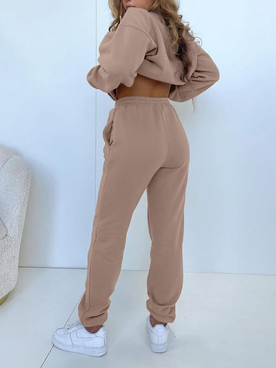 Sweatsuits for Women Set 2 Piece Jogging Suit Long Sleeve Pullover Sweatshirts Sweatpants Tracksuit Casual Outfits