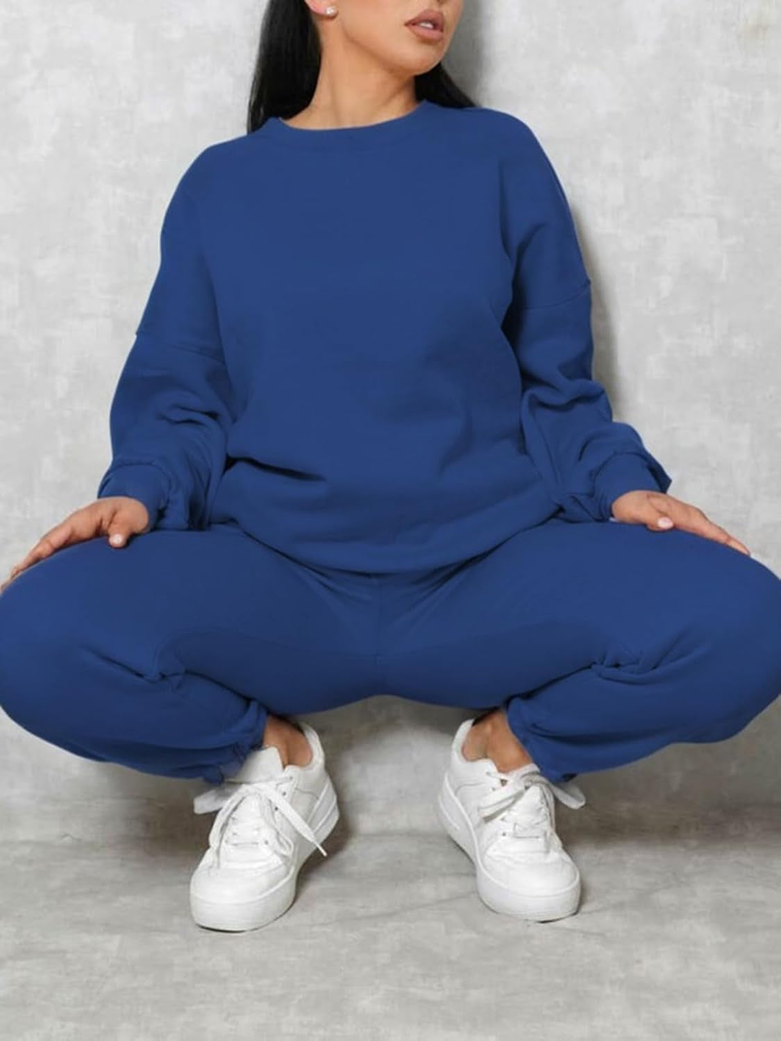 Sweatsuits for Women Set 2 Piece Jogging Suit Long Sleeve Pullover Sweatshirts Sweatpants Tracksuit Casual Outfits