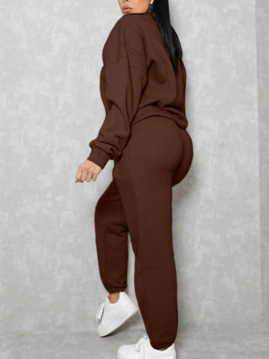 Sweatsuits for Women Set 2 Piece Jogging Suit Long Sleeve Pullover Sweatshirts Sweatpants Tracksuit Casual Outfits